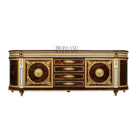 بوفيه إمبراطوري مطعّم بالنحاس