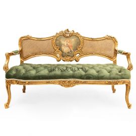 Cane 2-Seater Sofa – Capitoné Seat 
