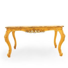 طاولة شاي كلاسيك – رخام طبيعي