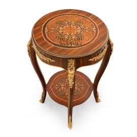 طاولة زاوية دائرية – ماركتريه  