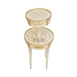 طاولة جانبية تخزين