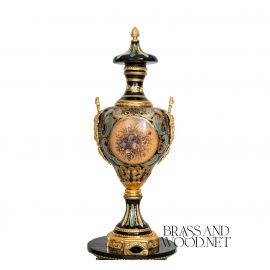 فازة خزف سيفر كمثرى لون اسود