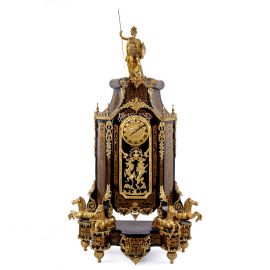 ساعة مكتب كلاسيك خشب ( نحاس معتق )