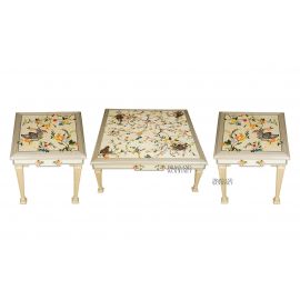 طقم طاولات بلوسوم الكلاسيكي