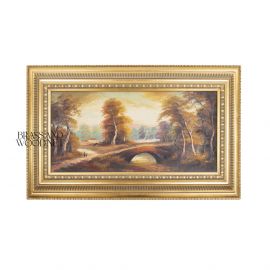 برواز خشب رسم طبيعة