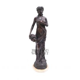 تمثال ديكور إيطالي – نحاس أوكسدية