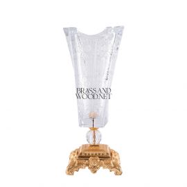 فازة كريستال ( نحاس ذهبي )