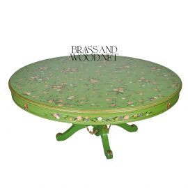 طاولة طعام إمبراطورية مطلية