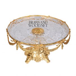 طبق شوكولاته ( نحاس ذهبي )