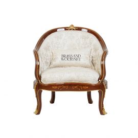 كرسي صالون ماركتريه