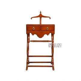 شماعة مكتب خشب - بني 