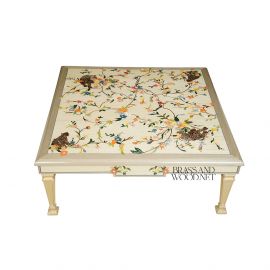 طاولة وسطية بلوسوم كلاسيكي 