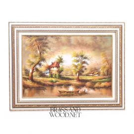 Classic Wall Frame (White Wooden Framing)