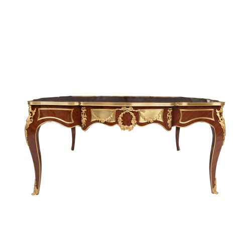 Louis XV Marquetry Coffee Table with Ormolu Mounts