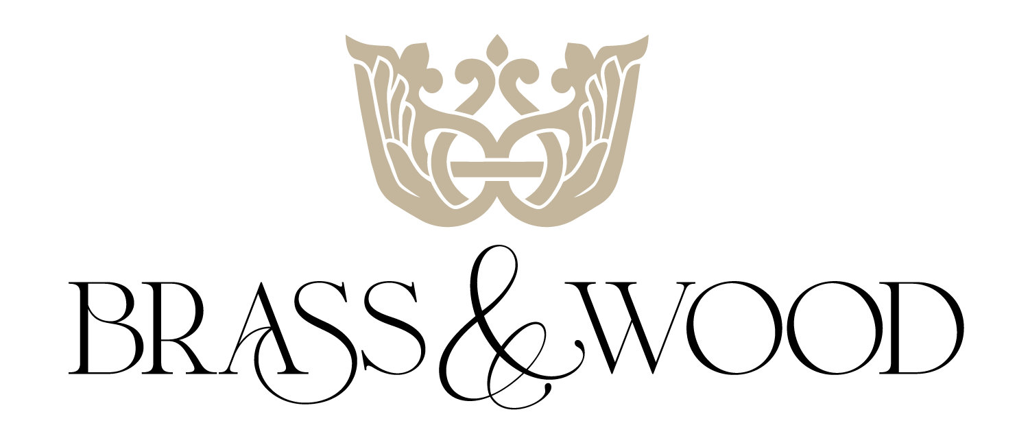 Brass and Wood Logo